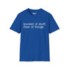 Knower Of Things, Fixer Of Stuff Tee graphic t-shirt with funny saying