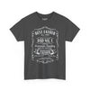 Jack Daniels Label Best Father Tee