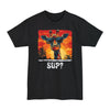 Giraffe Sup! - Big & Tall Tee graphic t-shirt with funny saying