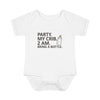 Party. 2am My Crib. Bring A Bottle. Baby Onesie
