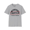 Worlds Greatest Farter, I Mean Father Tee graphic t-shirt with funny saying