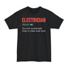 Electrician Definition - Big & Tall Tee