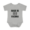 Made in Vachina Baby Onesie
