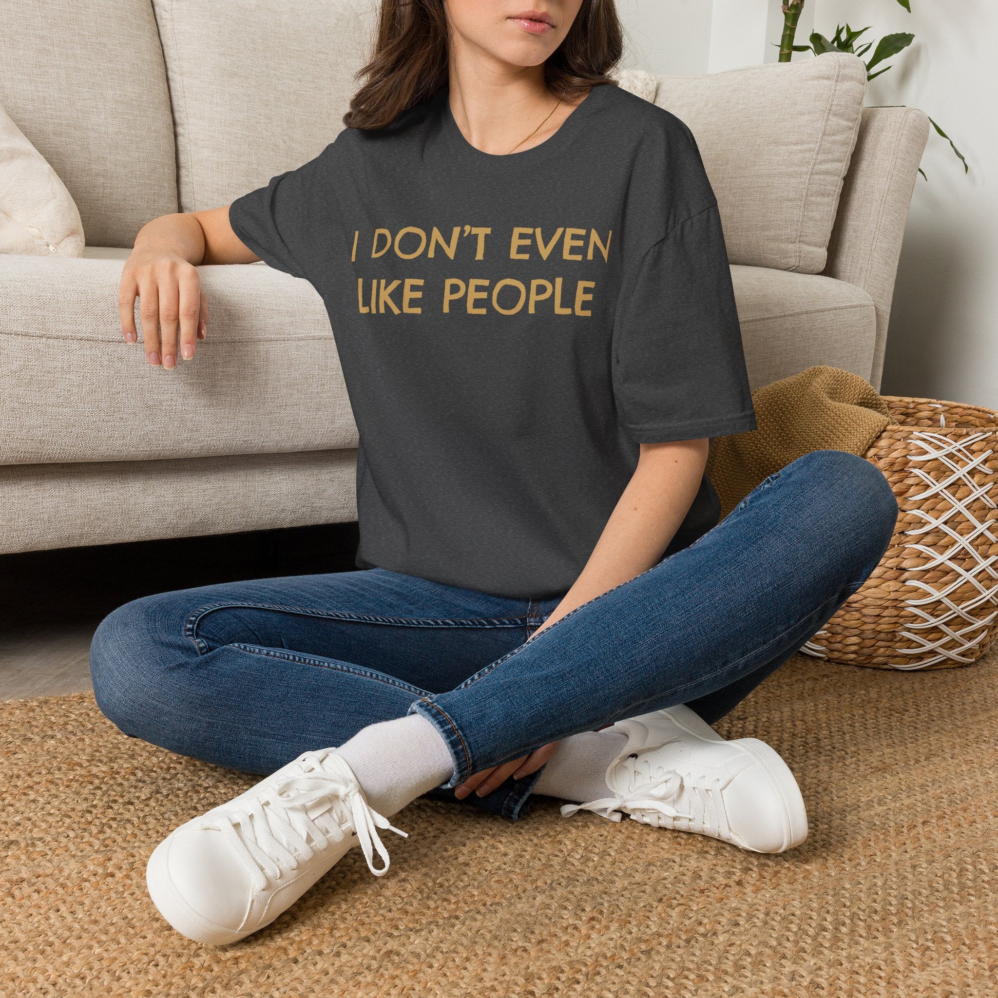 I Don't Even Like People Tee