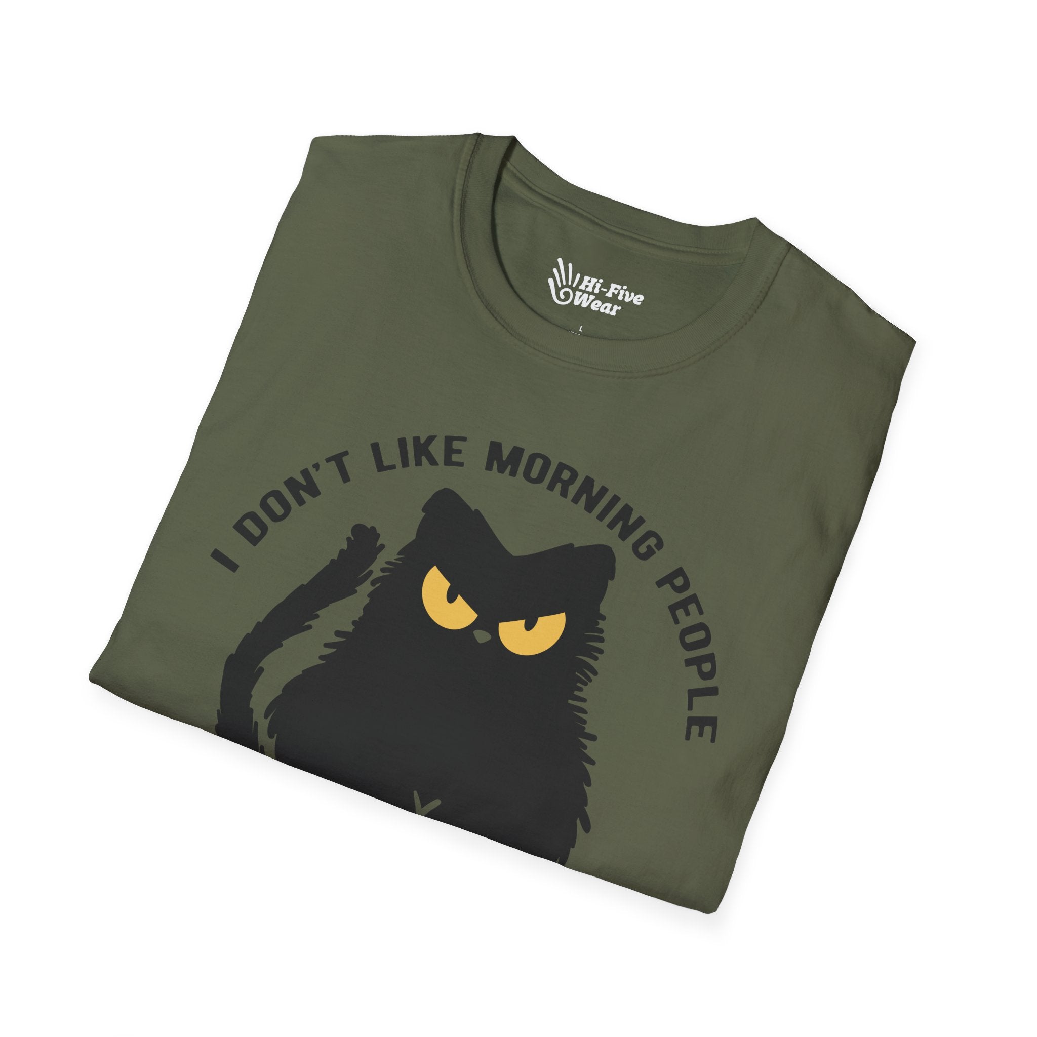 I Don't Like Morning People - Unisex Softstyle Tee