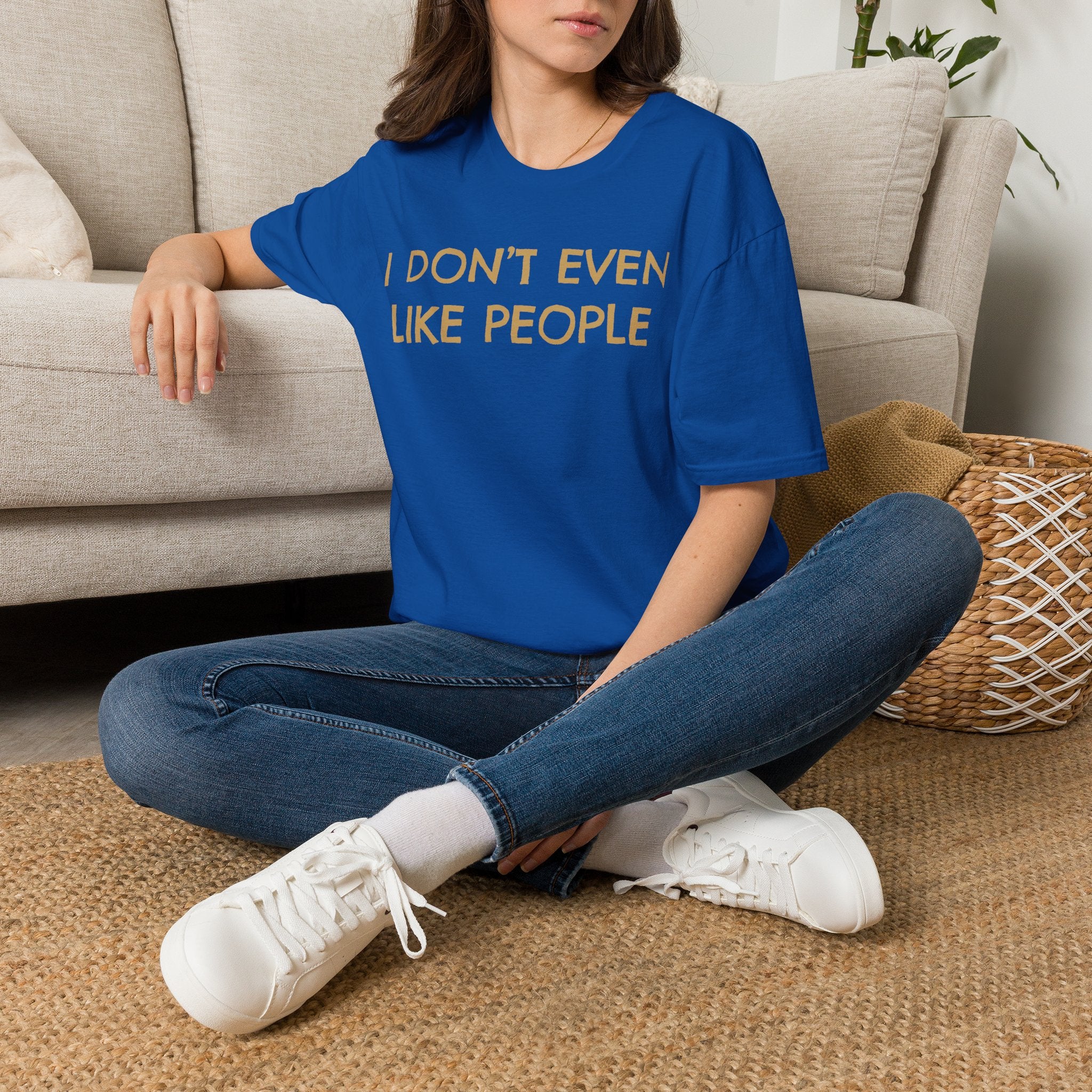 I Don't Even Like People Tee