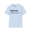 Retired Definition Tee