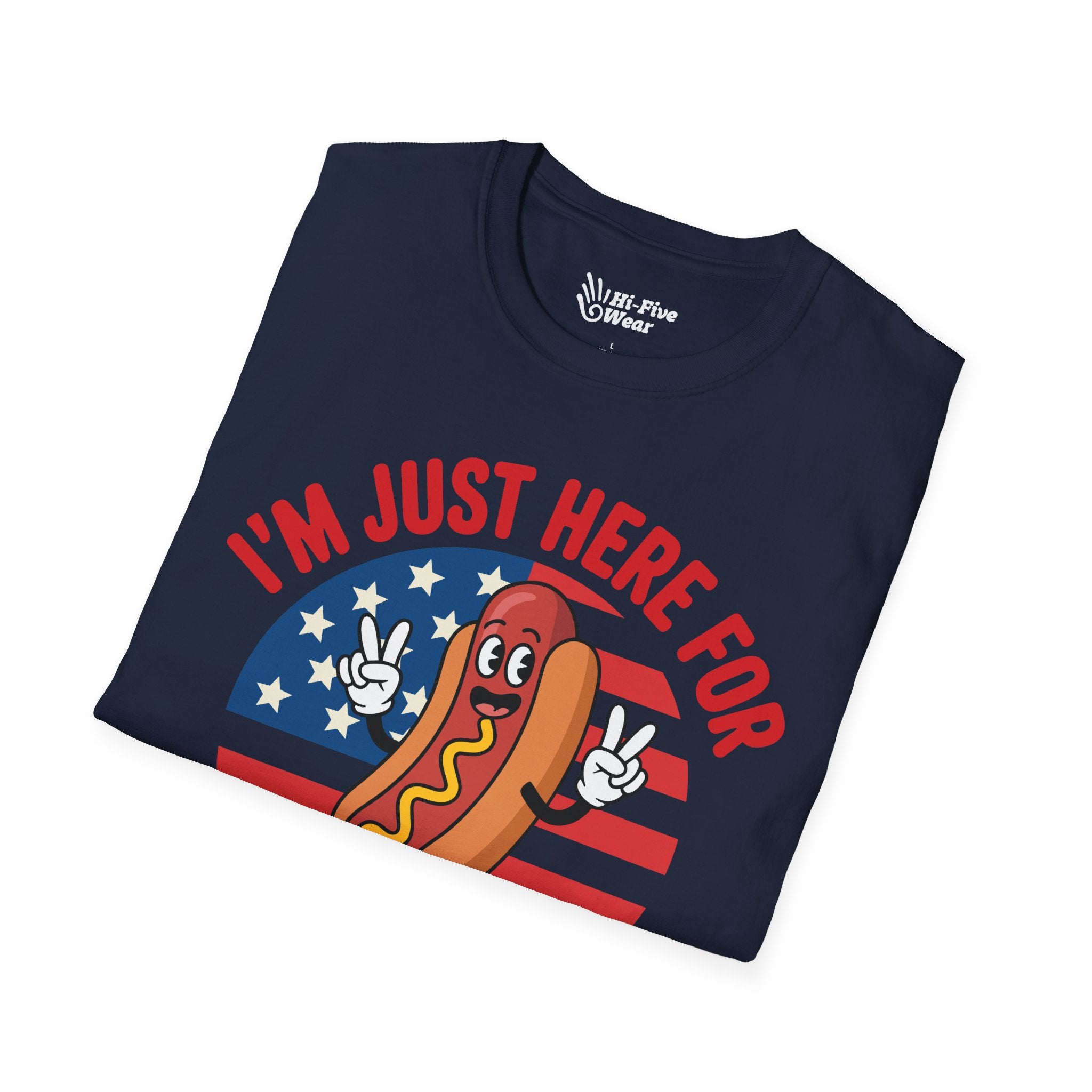 I'm Just Here For The Weiners Tee