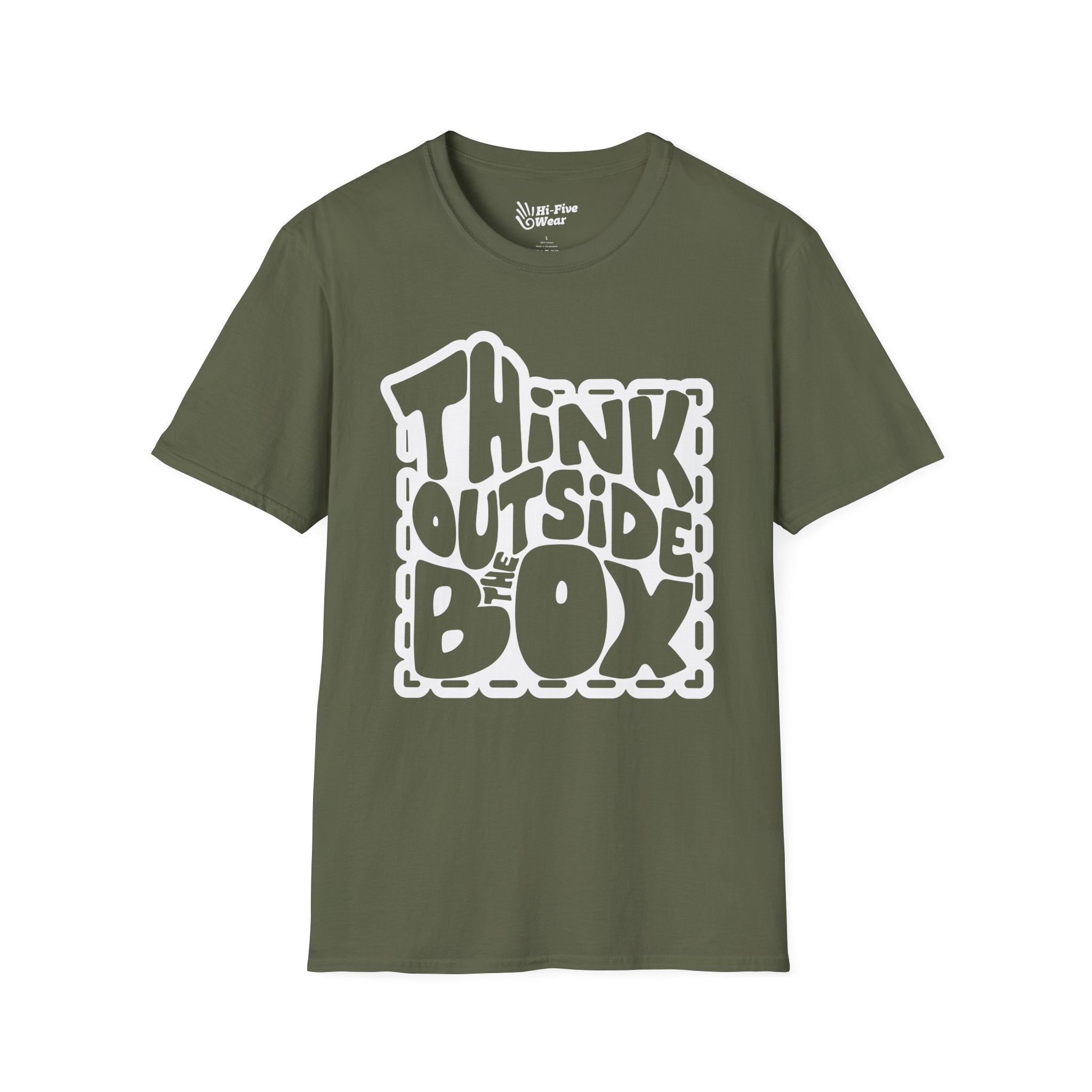 Think Outside The Box - Unisex Softstyle Tee