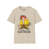 Trust Me, Im The Electrician Tee graphic t-shirt with funny saying