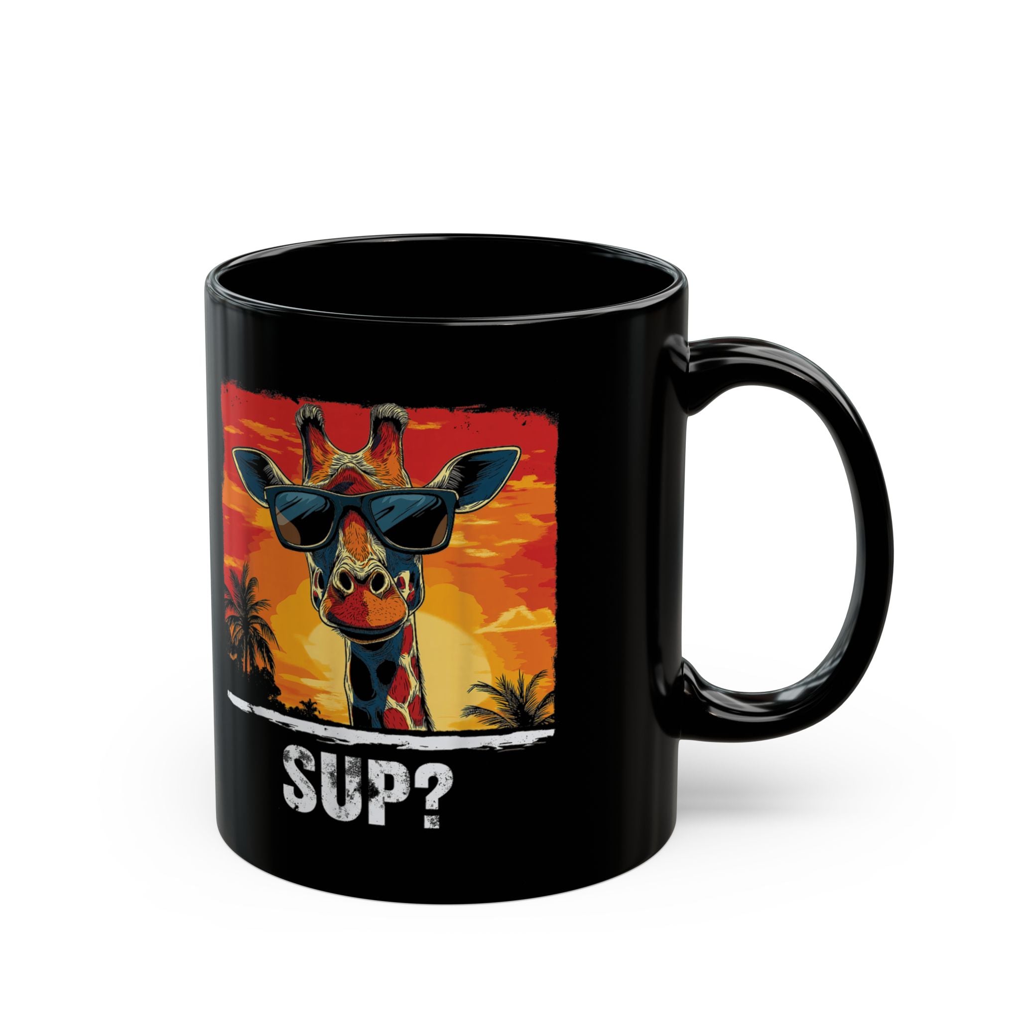 Giraffe Sup! - Coffee Mug (11oz & 15oz)
