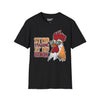 Stop Staring At My Cock Tee graphic t-shirt with funny saying