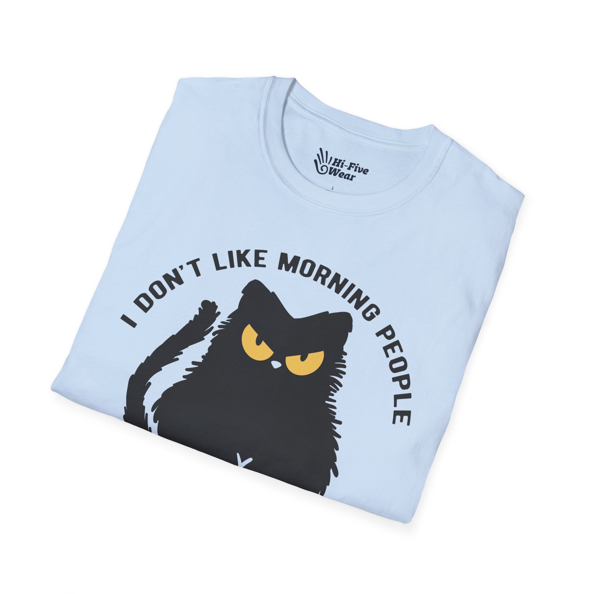 I Don't Like Morning People - Unisex Softstyle Tee