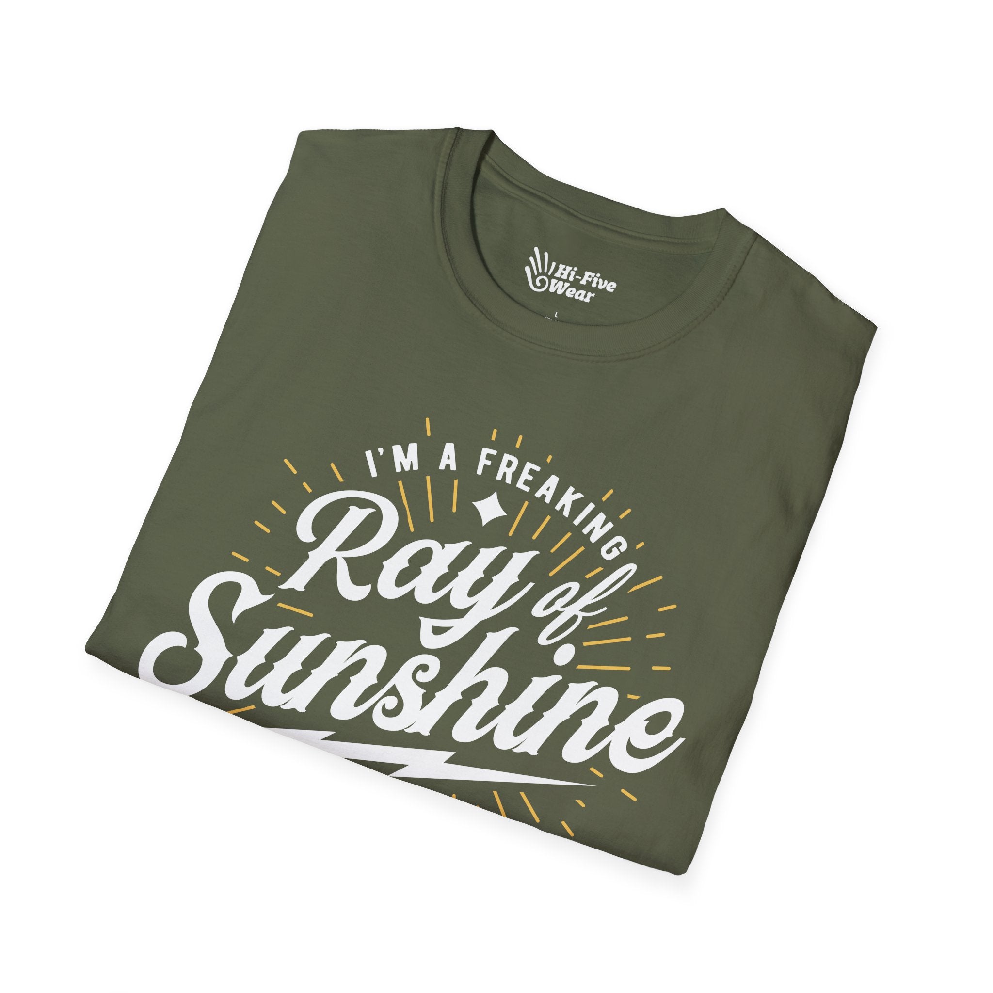 I'm A Freakin Ray Of Sunshine - Unisex Softstyle Tee