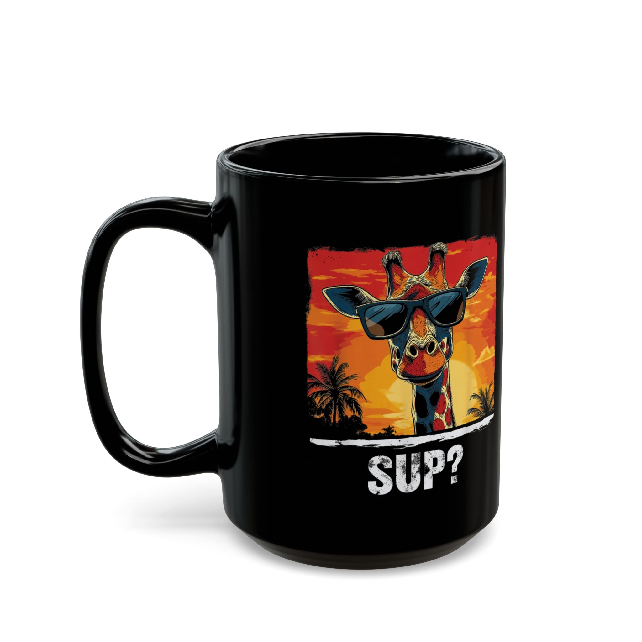 Giraffe Sup! - Coffee Mug (11oz & 15oz)