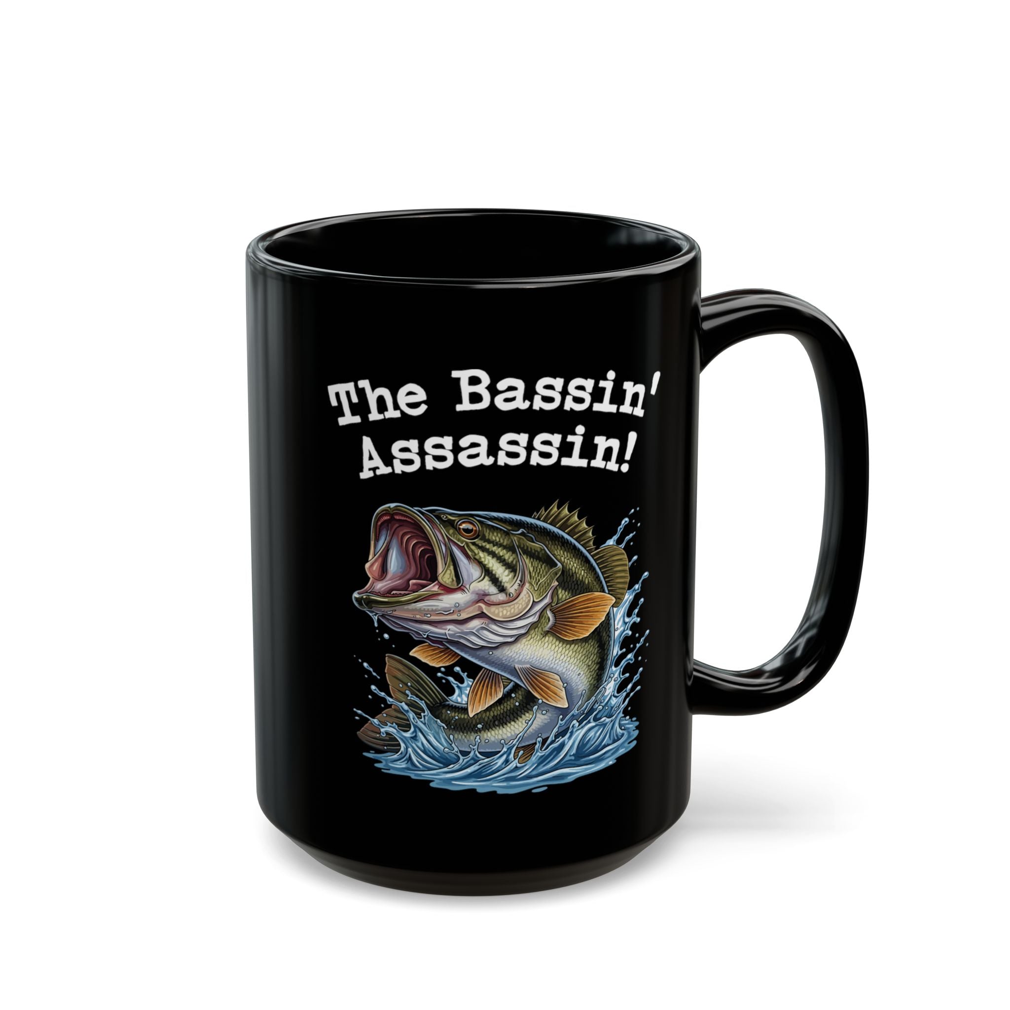 The Bassin' Assassin Coffee Mug – (11oz & 15oz)