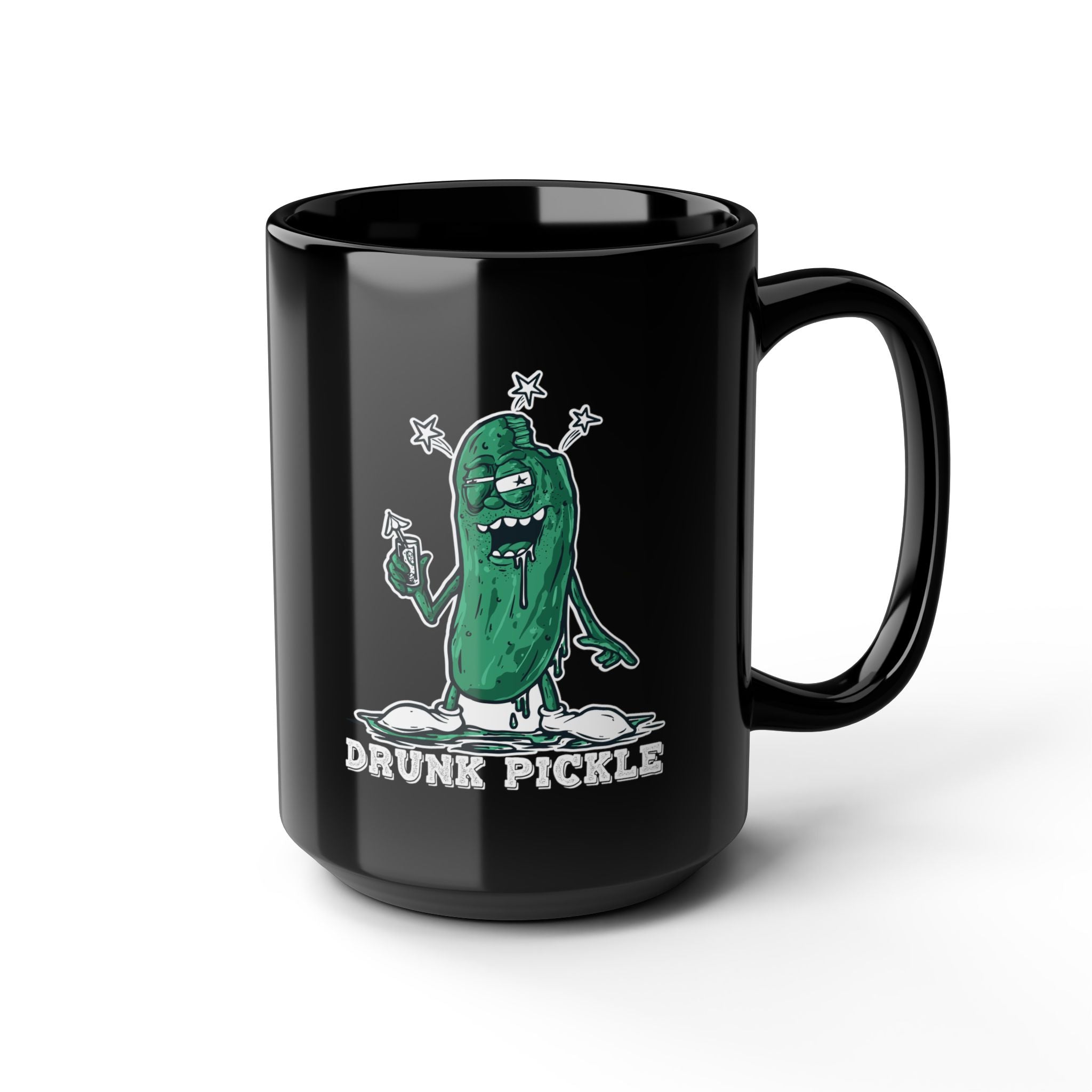 Drunk Pickle - Coffee Mug (11oz & 15oz)