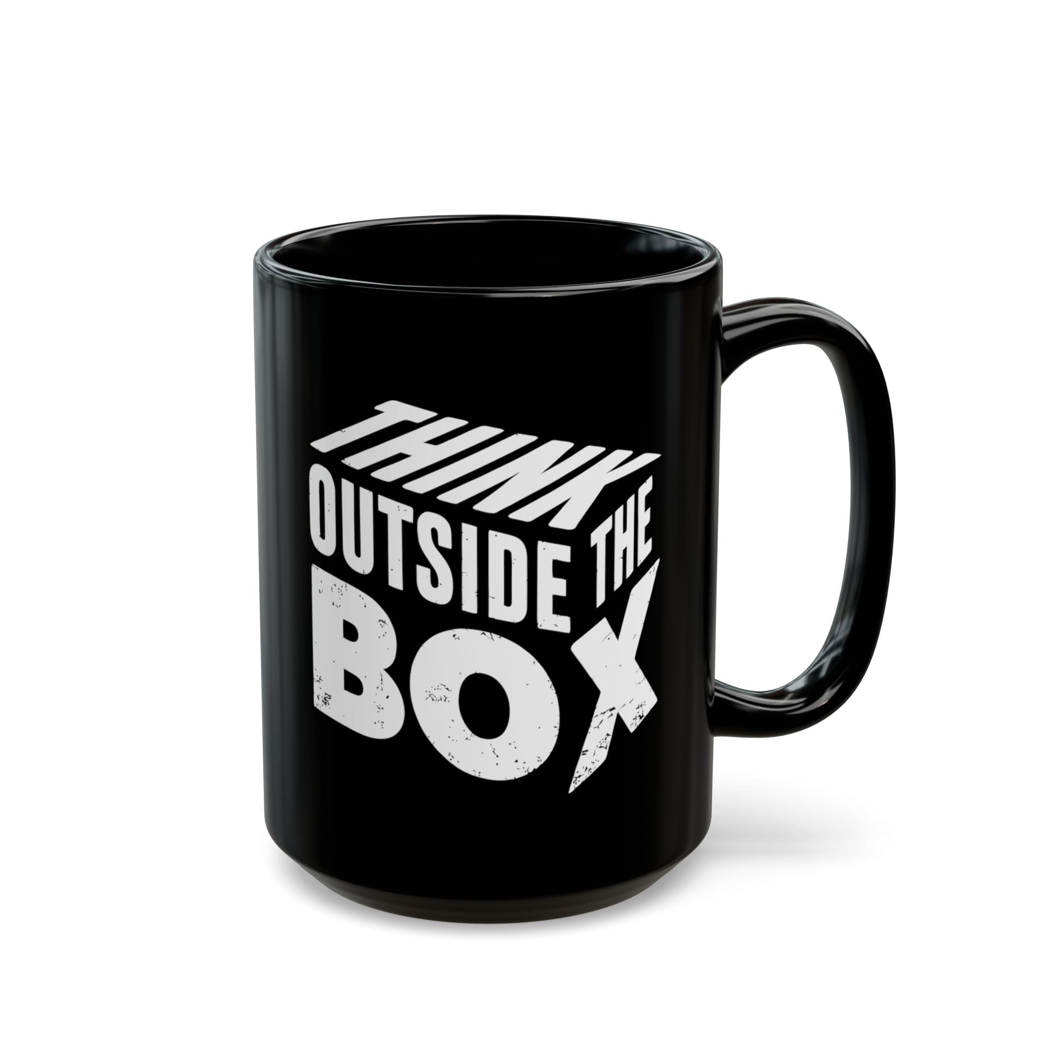 Think Outside The Box 3D – Coffee Mug (11oz & 15oz)