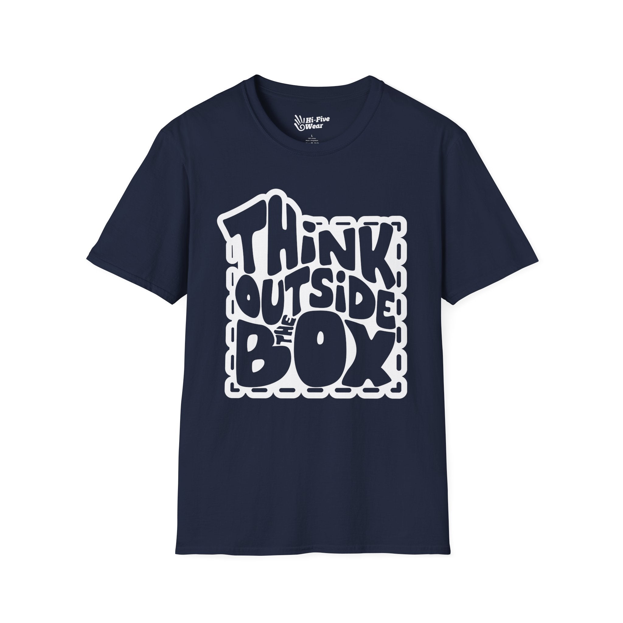 Think Outside The Box - Unisex Softstyle Tee