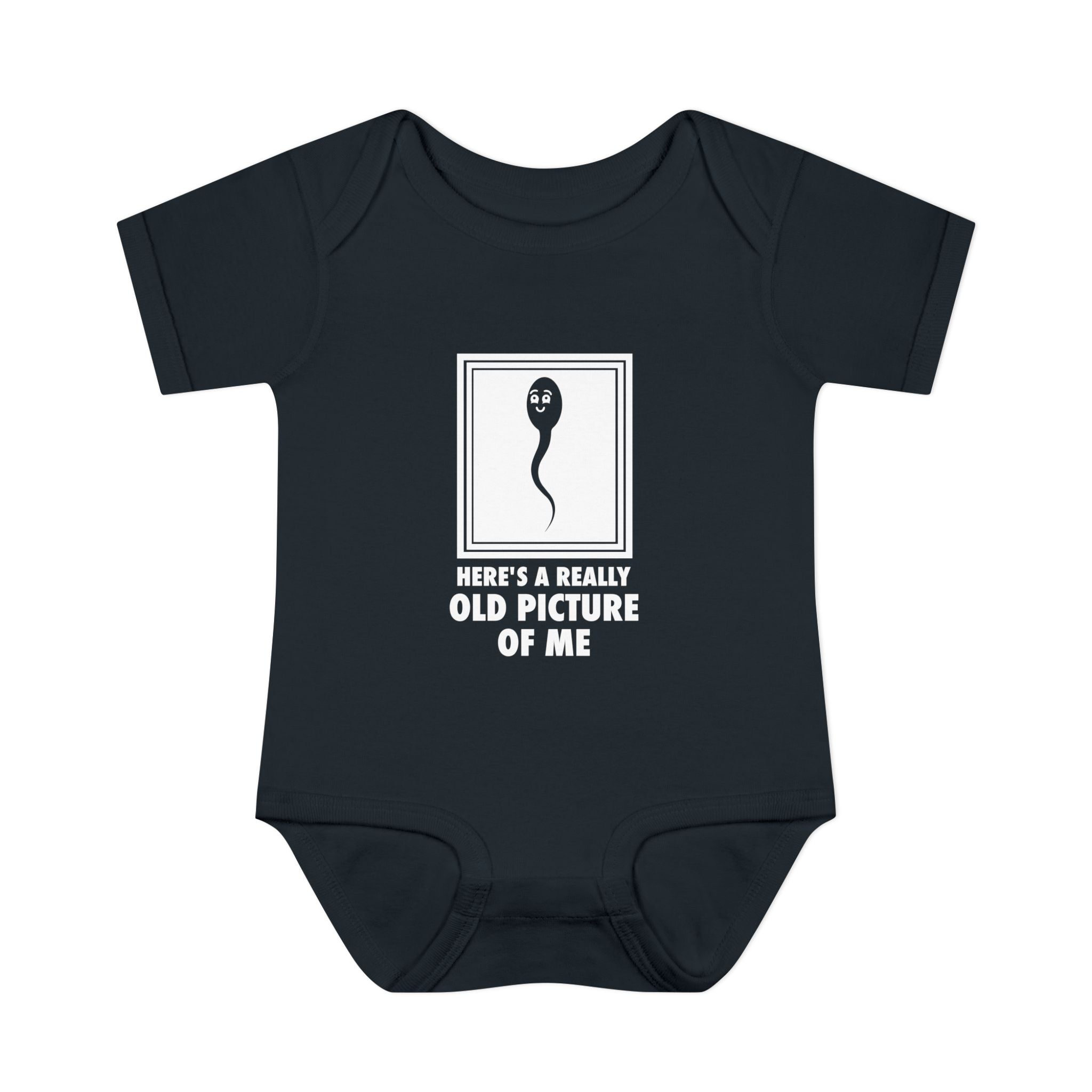 Here Is A Really Young Picture Of Me Baby Onesie