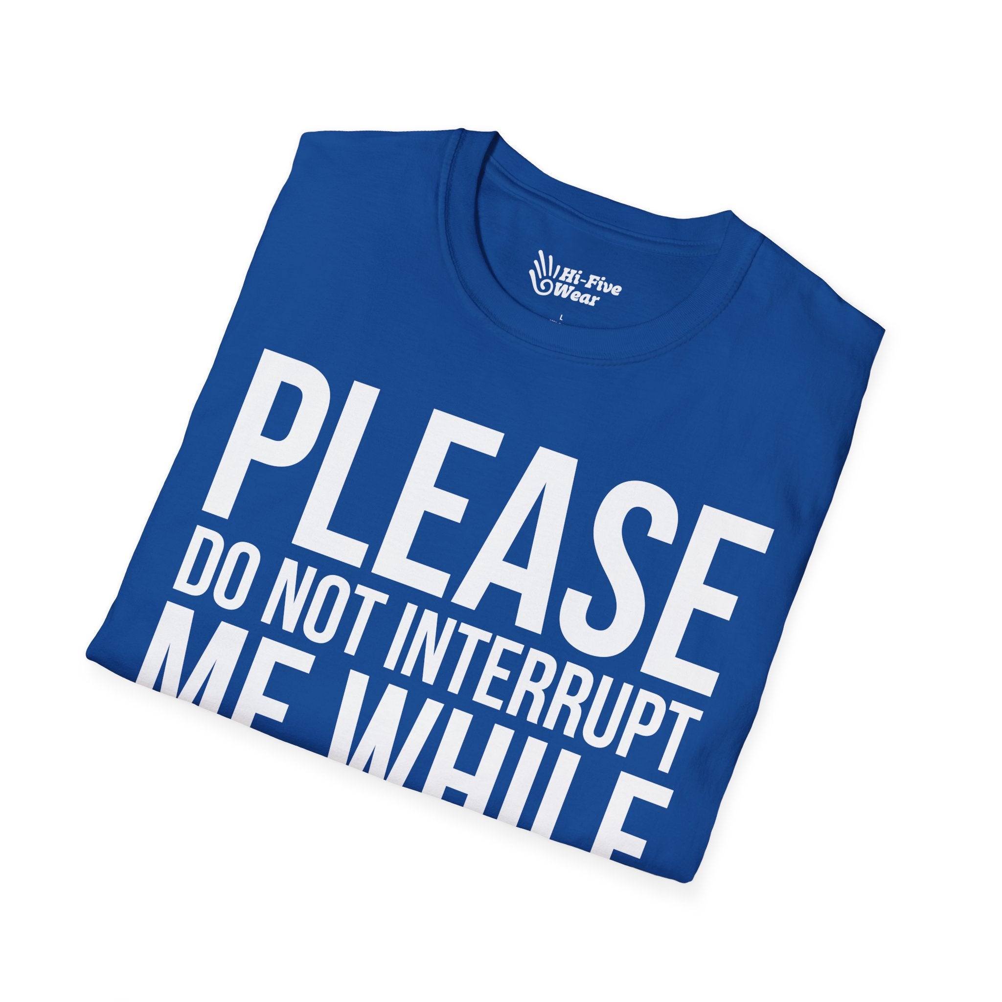 Please Don't Interrupt Me While I'm Ignoring You Tee