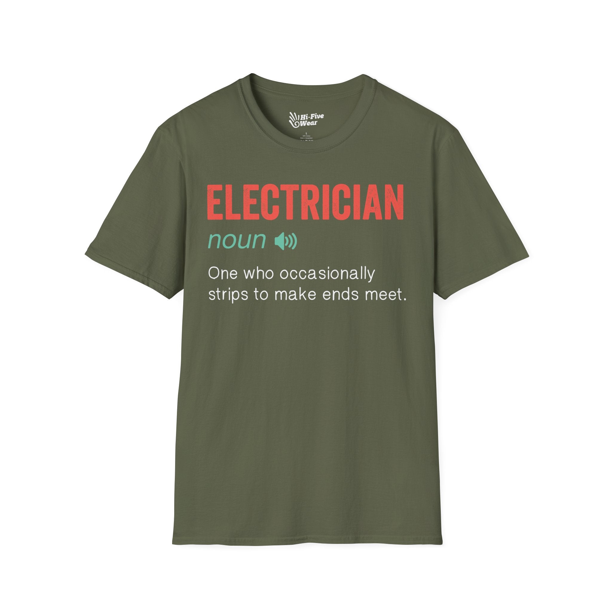 Electrician Definition - Softstyle Tee