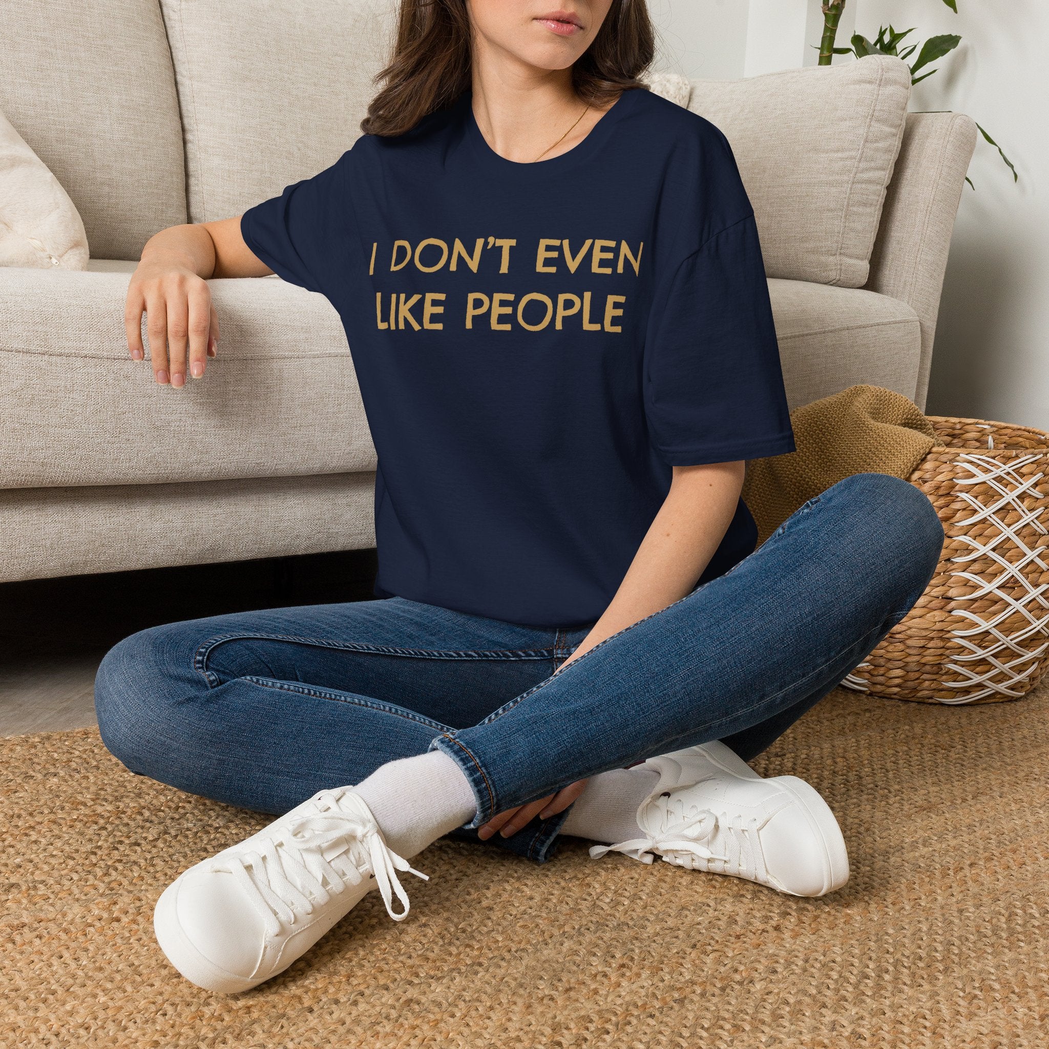I Don't Even Like People Tee