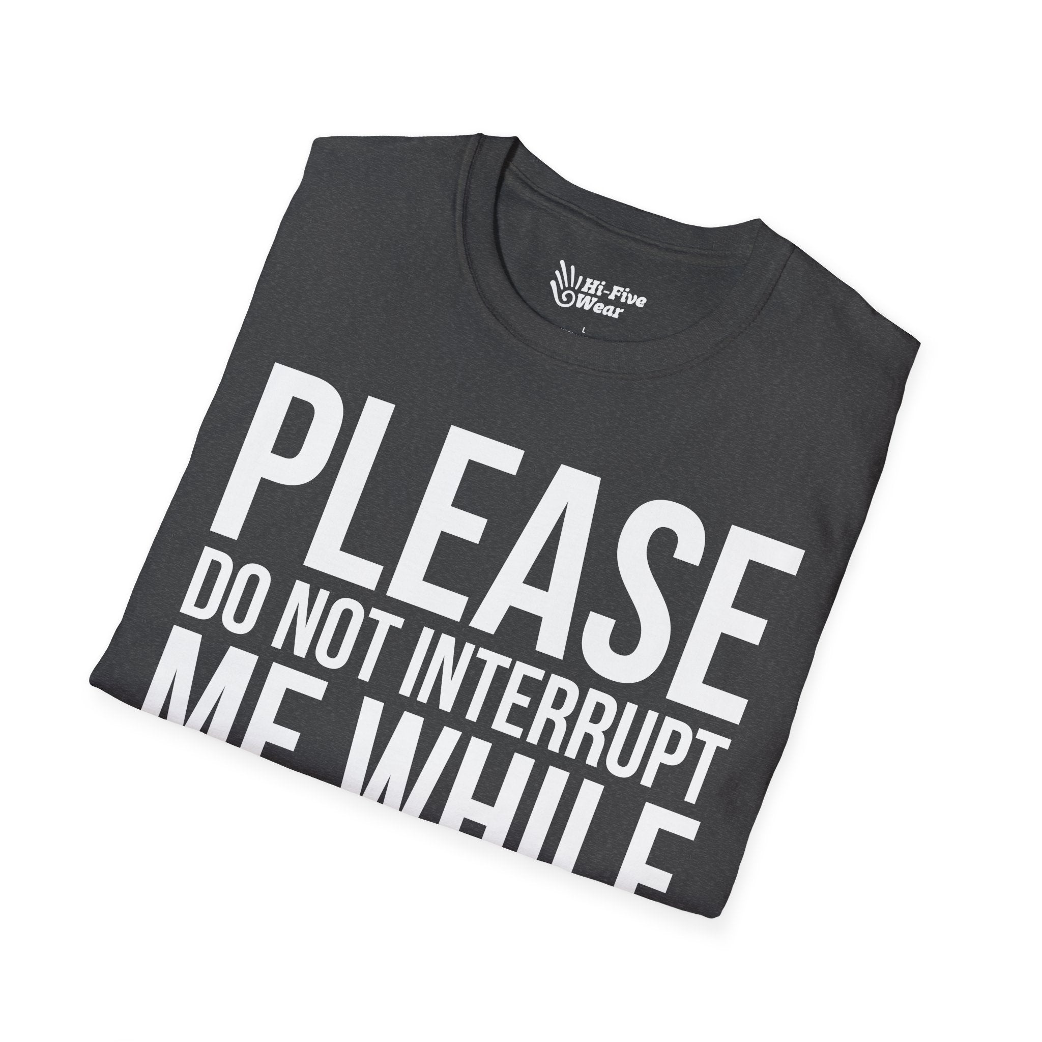 Please Don't Interrupt Me While I'm Ignoring You Tee