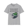 Education Is Important But Bass Fishing Is More Importanter Tee
