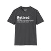 Retired Definition Tee