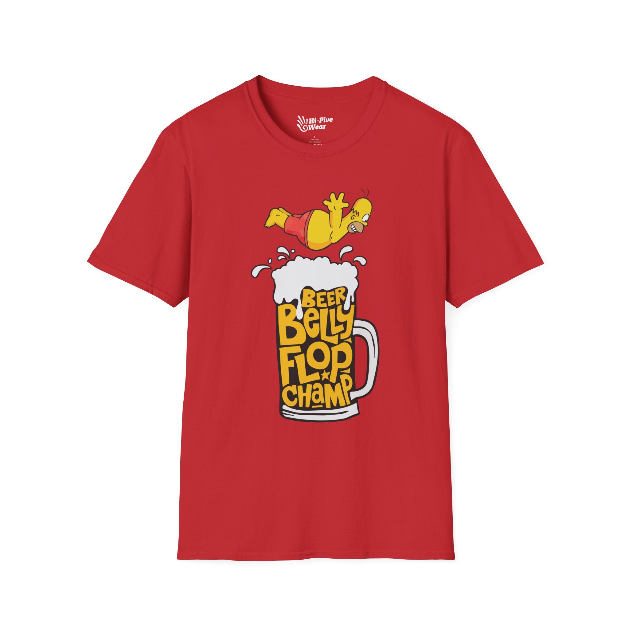 Beer Belly Flop Champ Tee