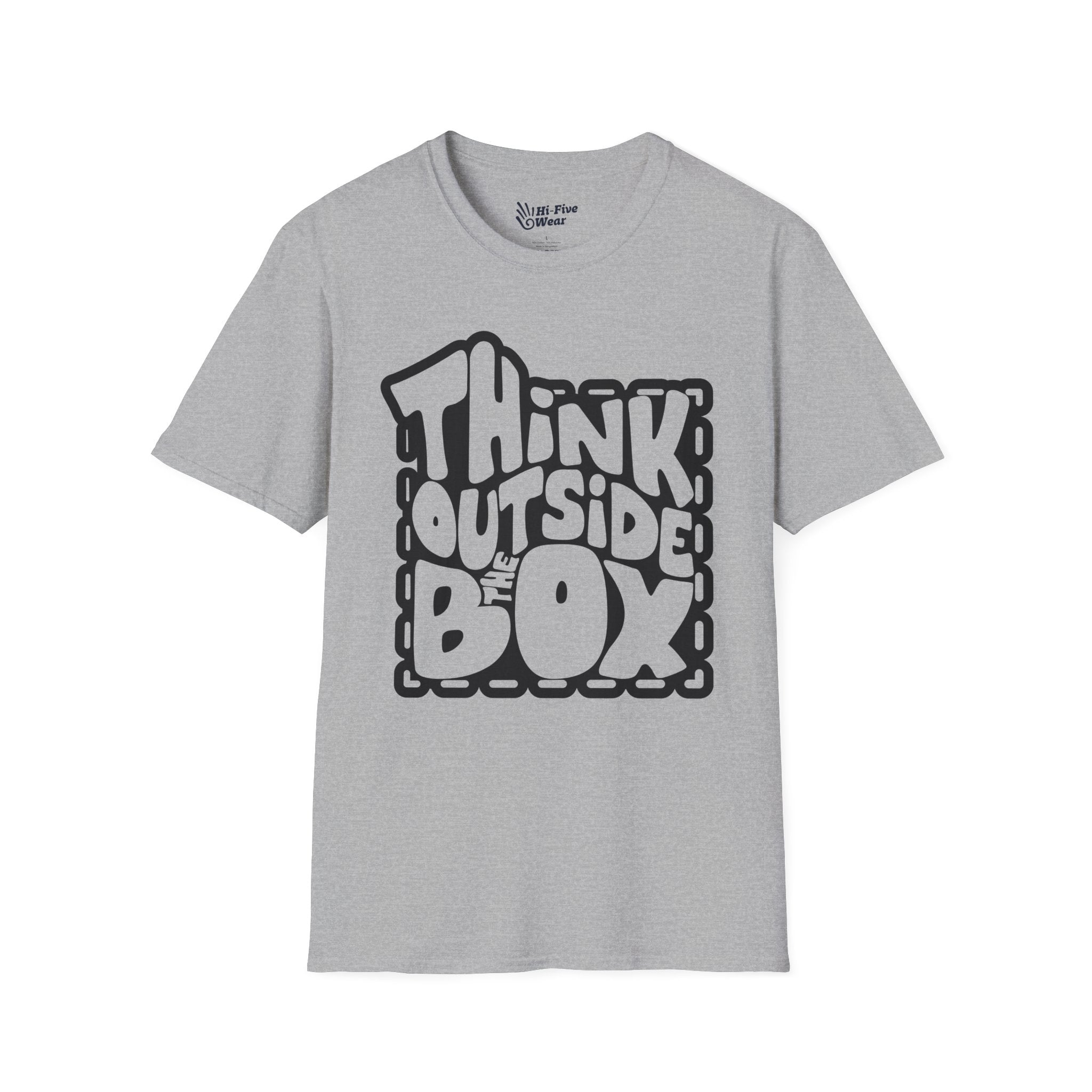 Think Outside The Box - Unisex Softstyle Tee