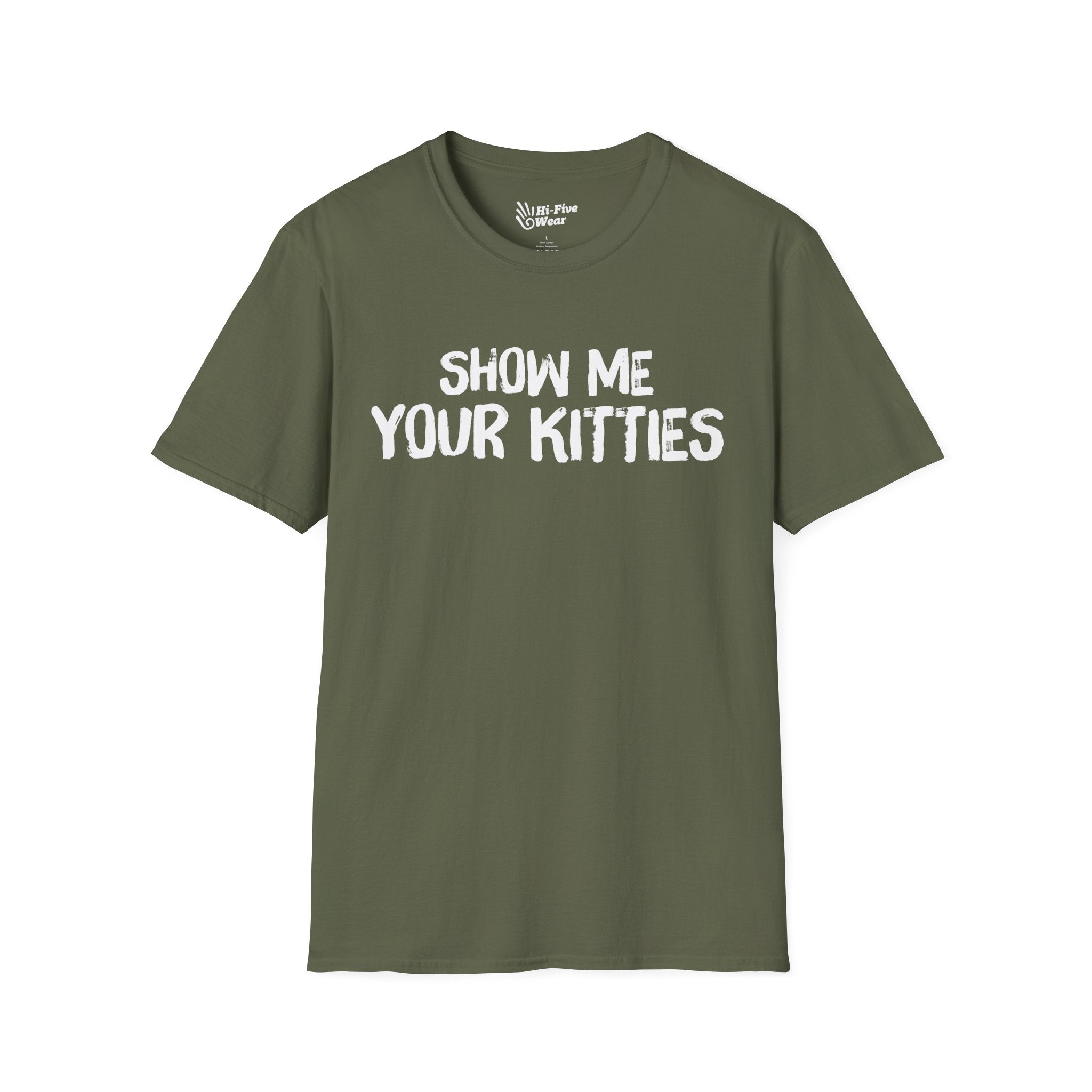 Show Me Your Kitties - Unisex Softstyle Tee