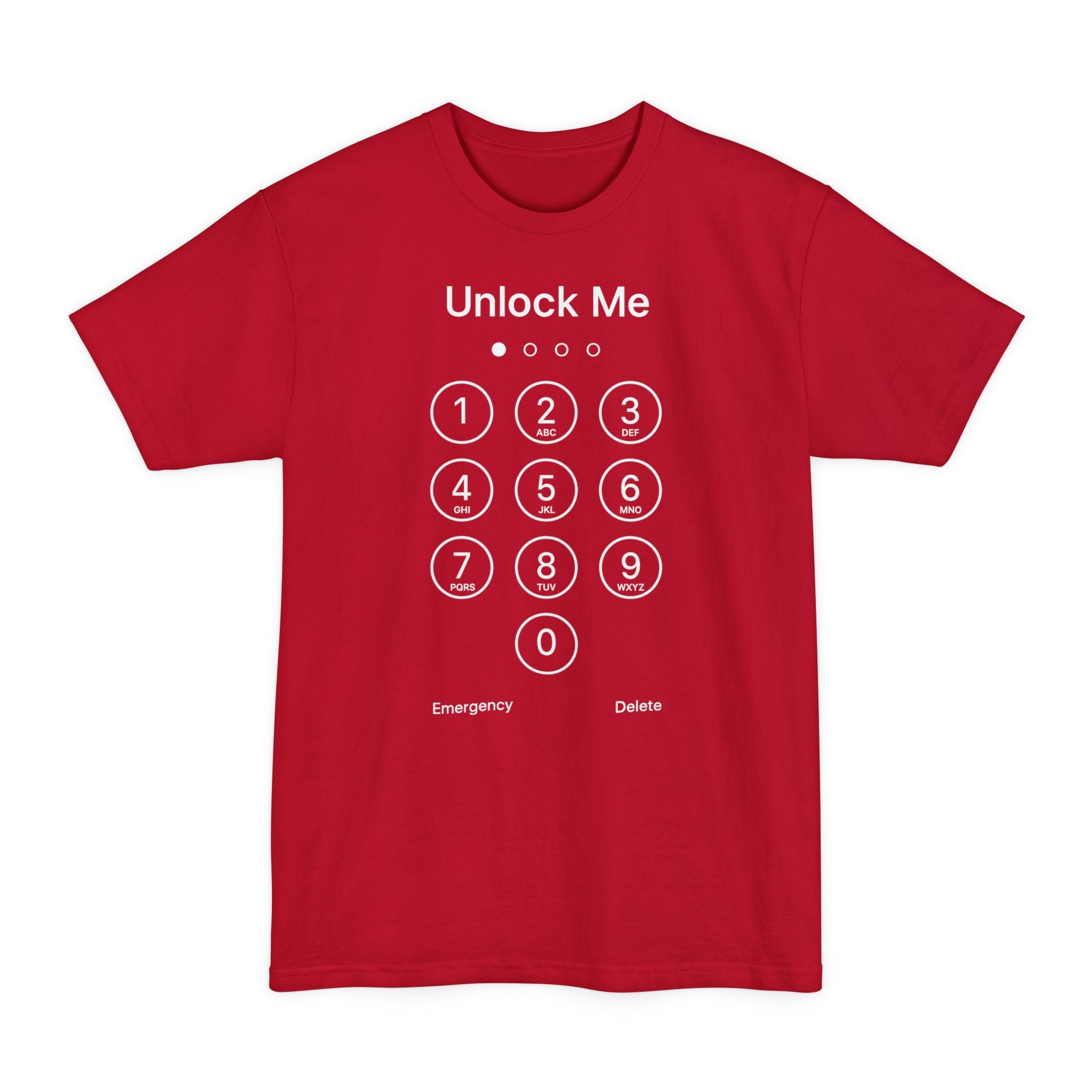 Unlock iPhone Screen - Big & Tall Tee