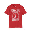 It's All Fun & Games Until Somebody Burns Their Weiner Tee
