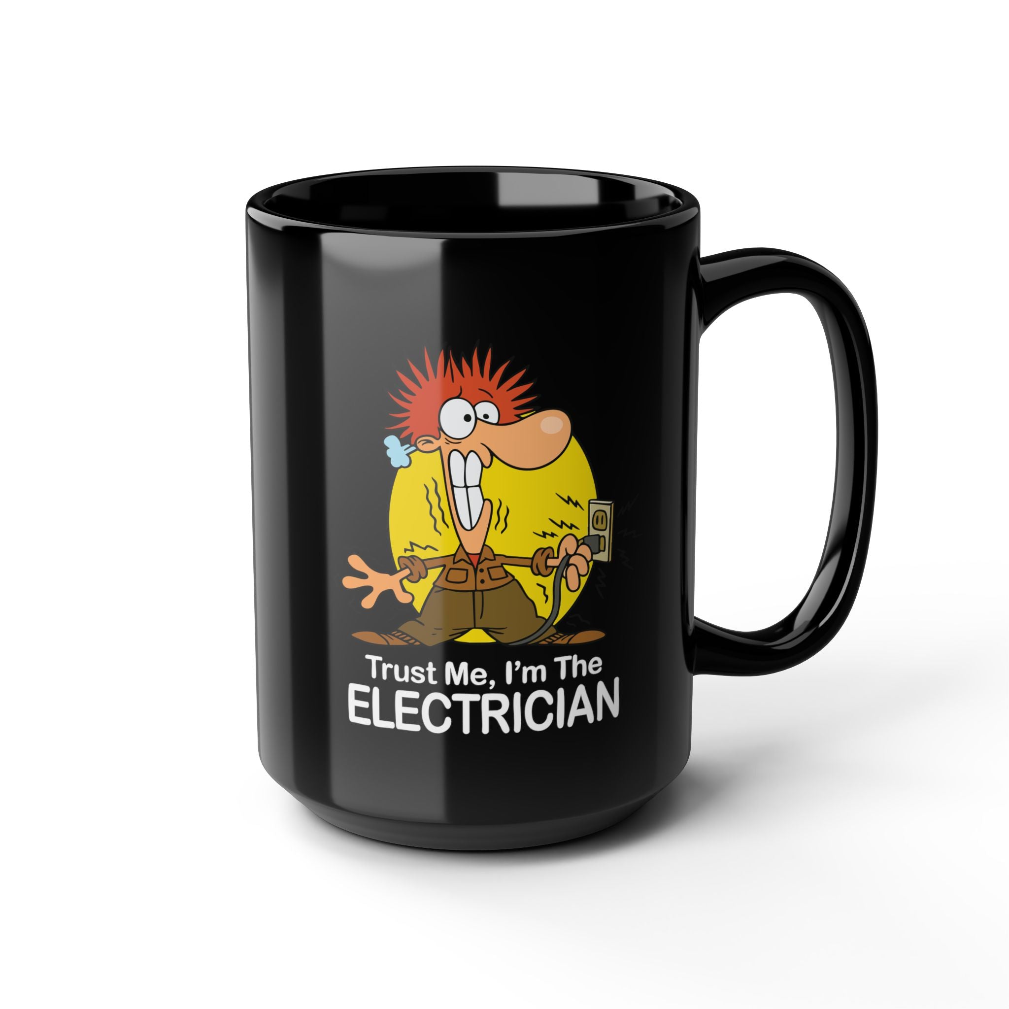 Trust Me I'm The Electrician - Coffee Mug (11oz & 15oz)