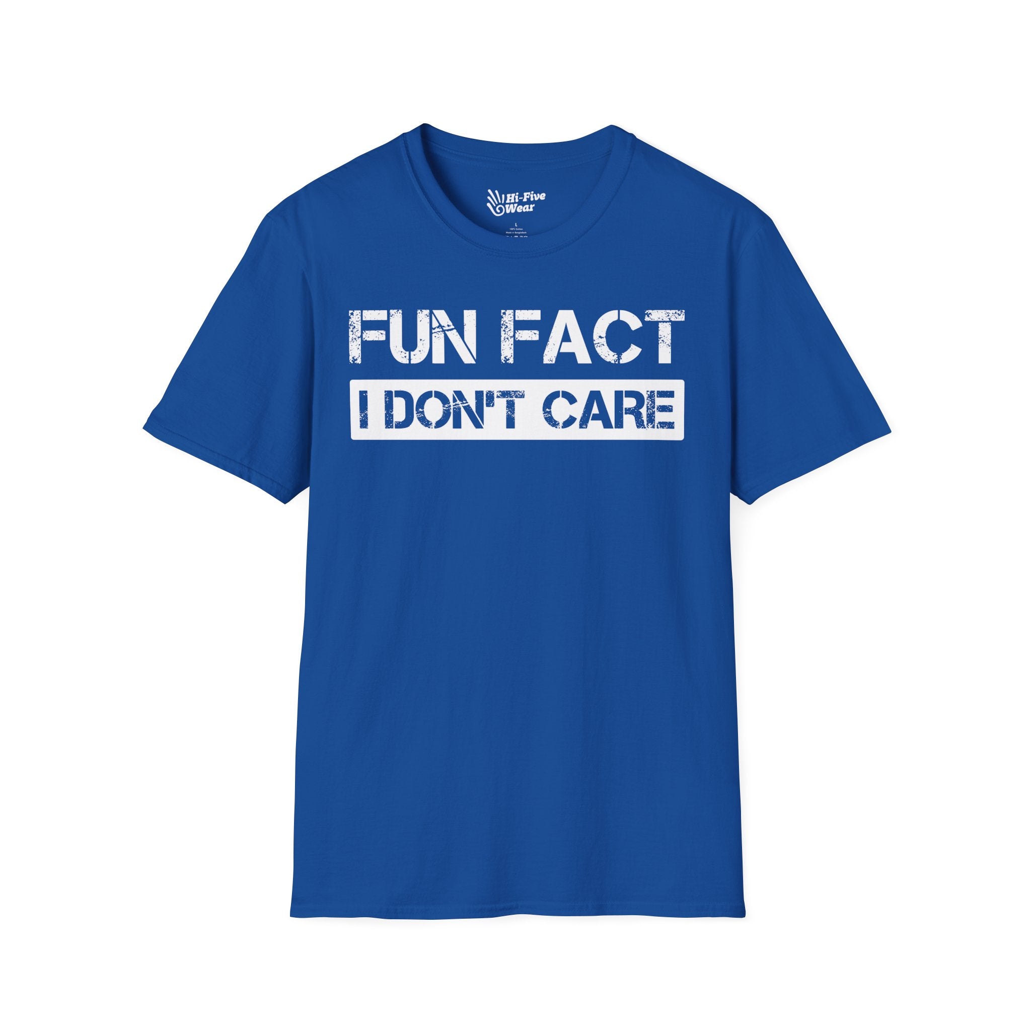 FUN FACT, I Don't Care - Softstyle Tee