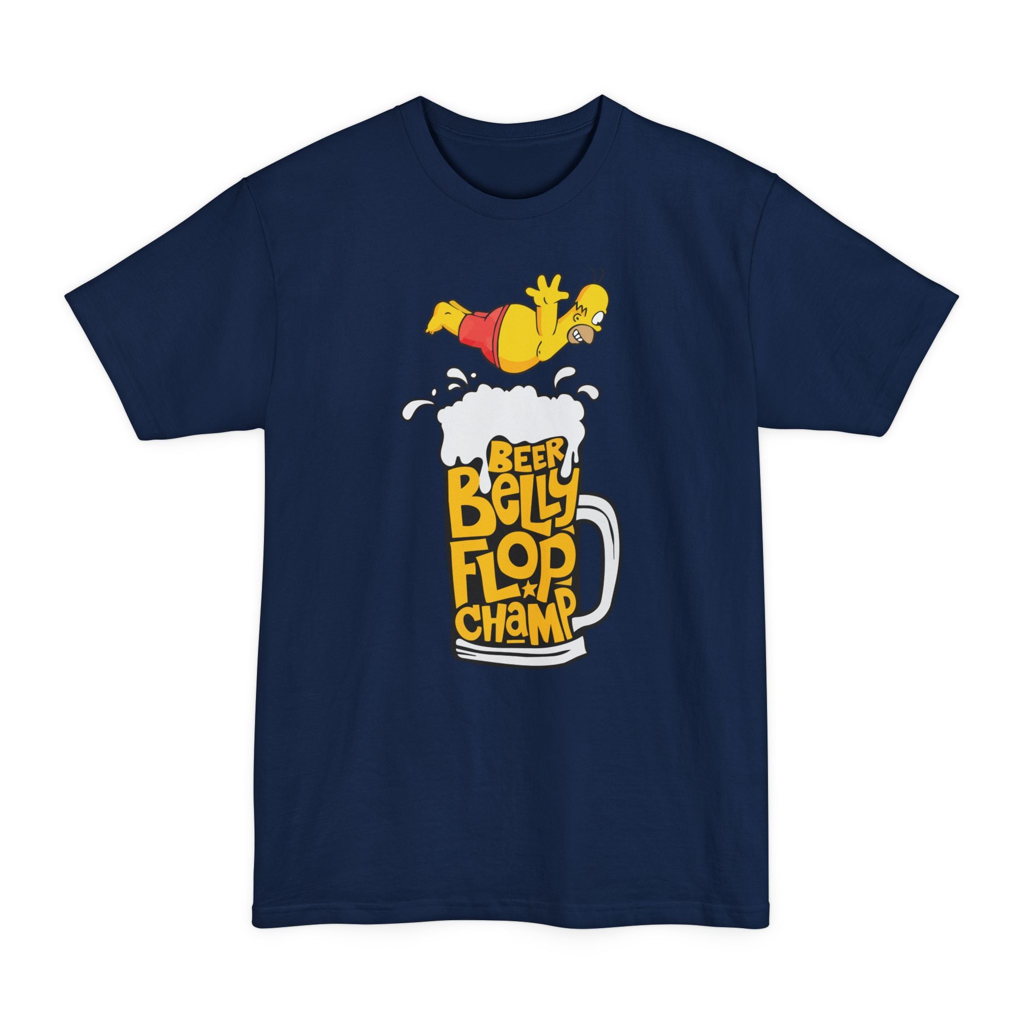 Beer Belly Flop Champ - Big & Tall Tee