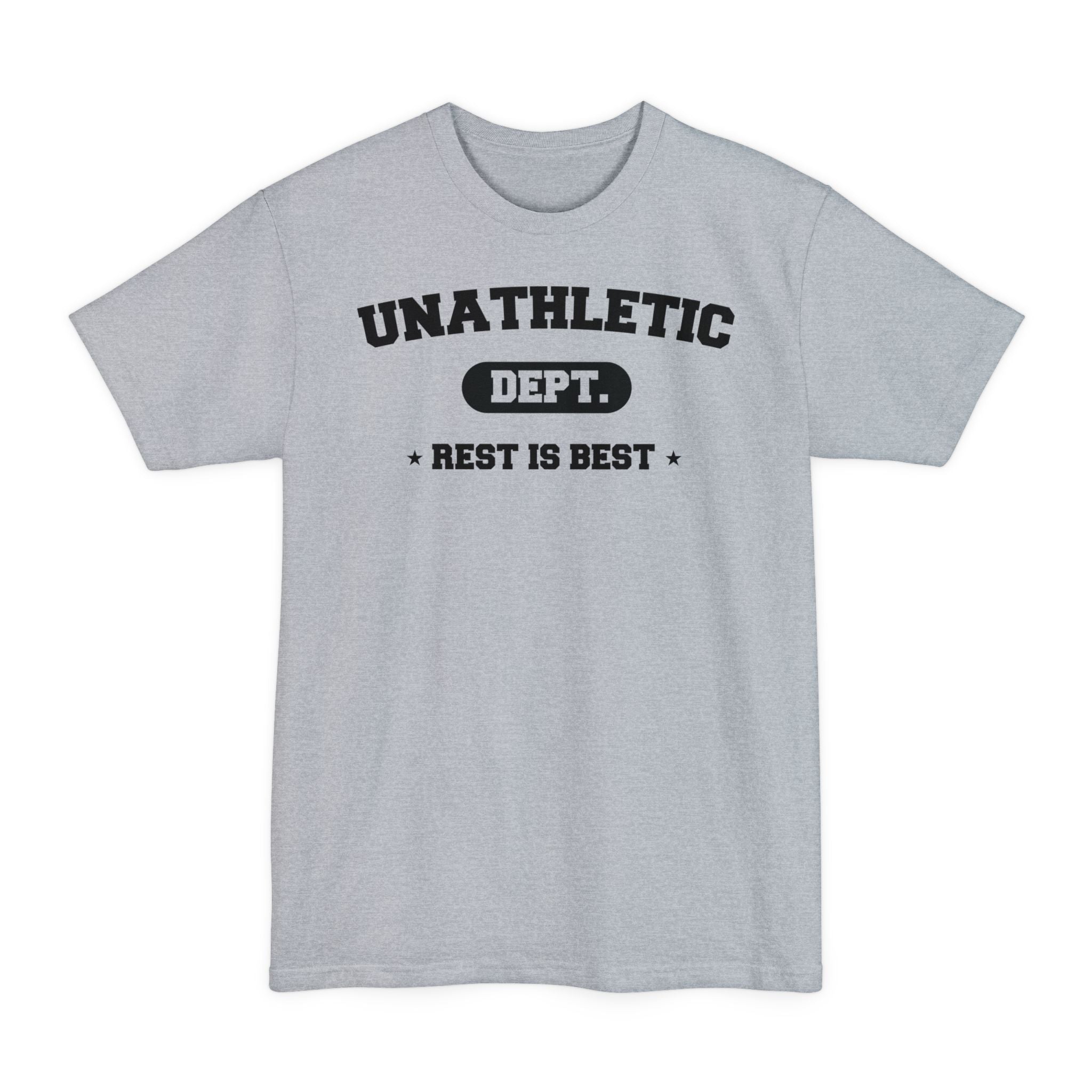 Unathletic Dept. Rest Is Best - Big & Tall Tee