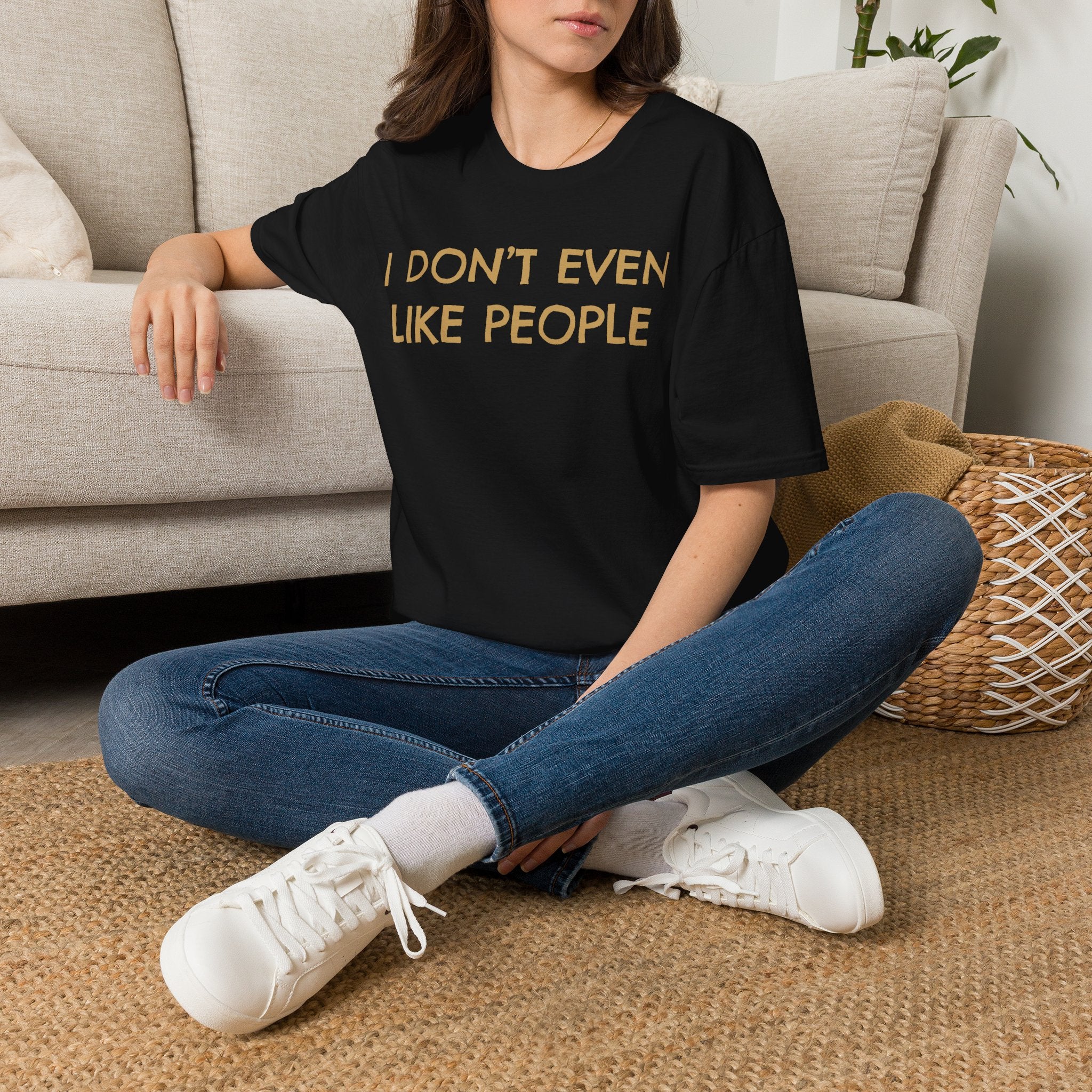 I Don't Even Like People Tee