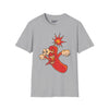 Fire Cracker Tee graphic t-shirt with funny saying
