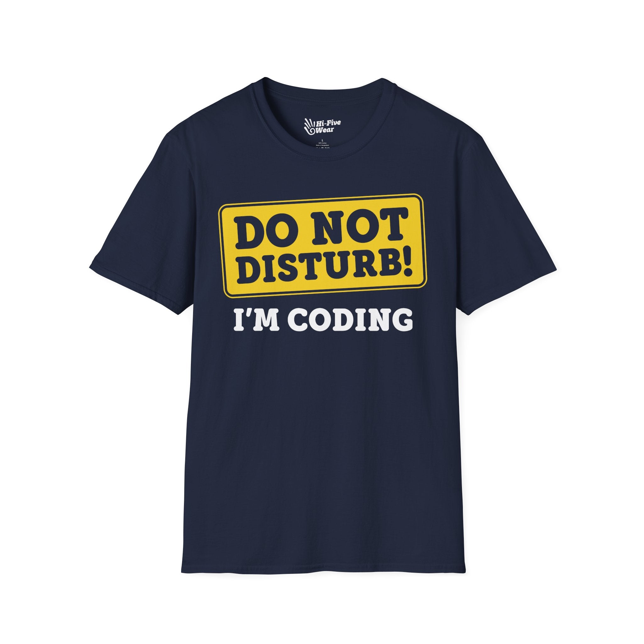 Do Not Disturb, I'm Coding Tee