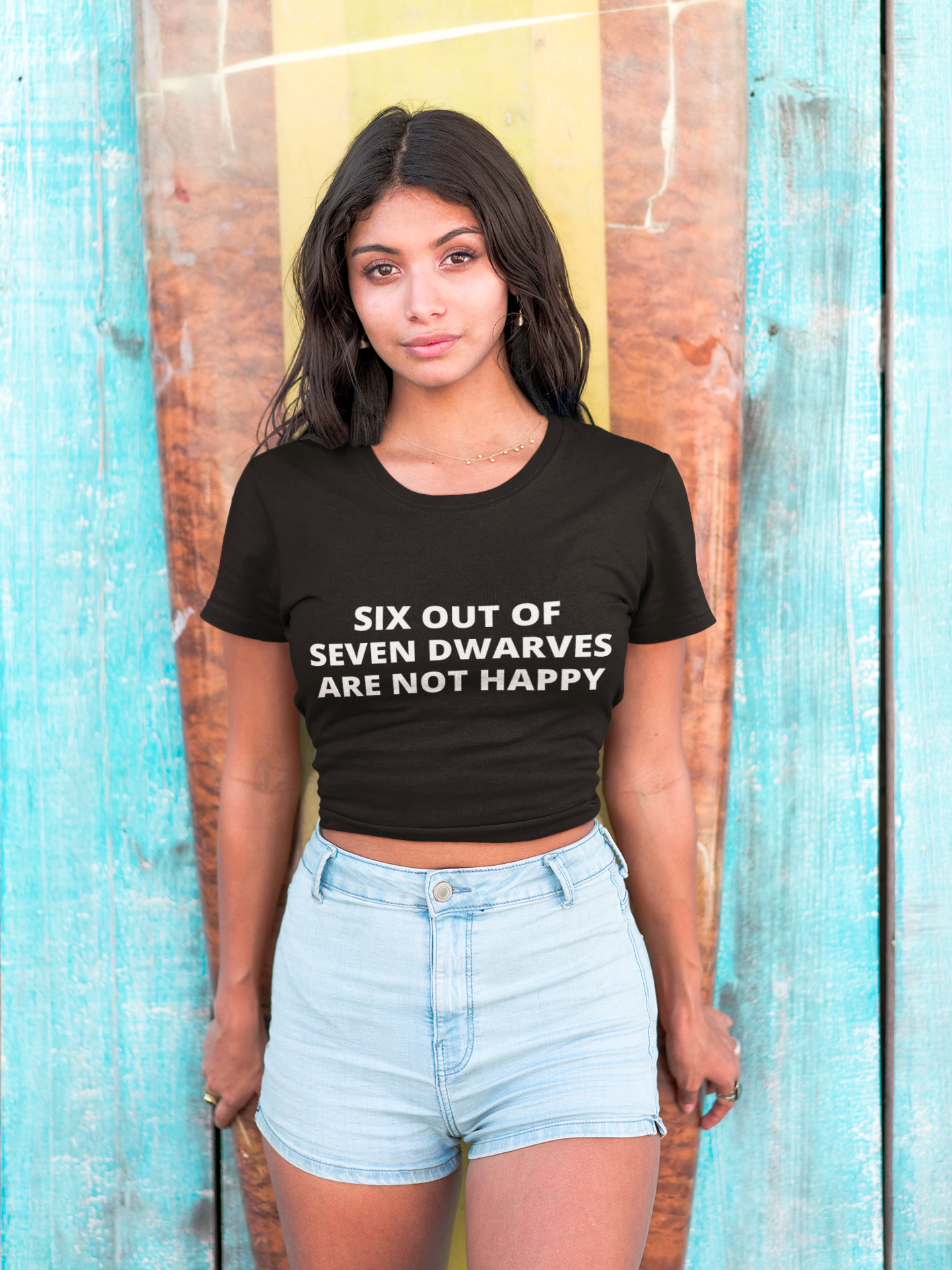 Six Out of Seven Dwarves Are Not Happy - Unisex Softstyle Tee