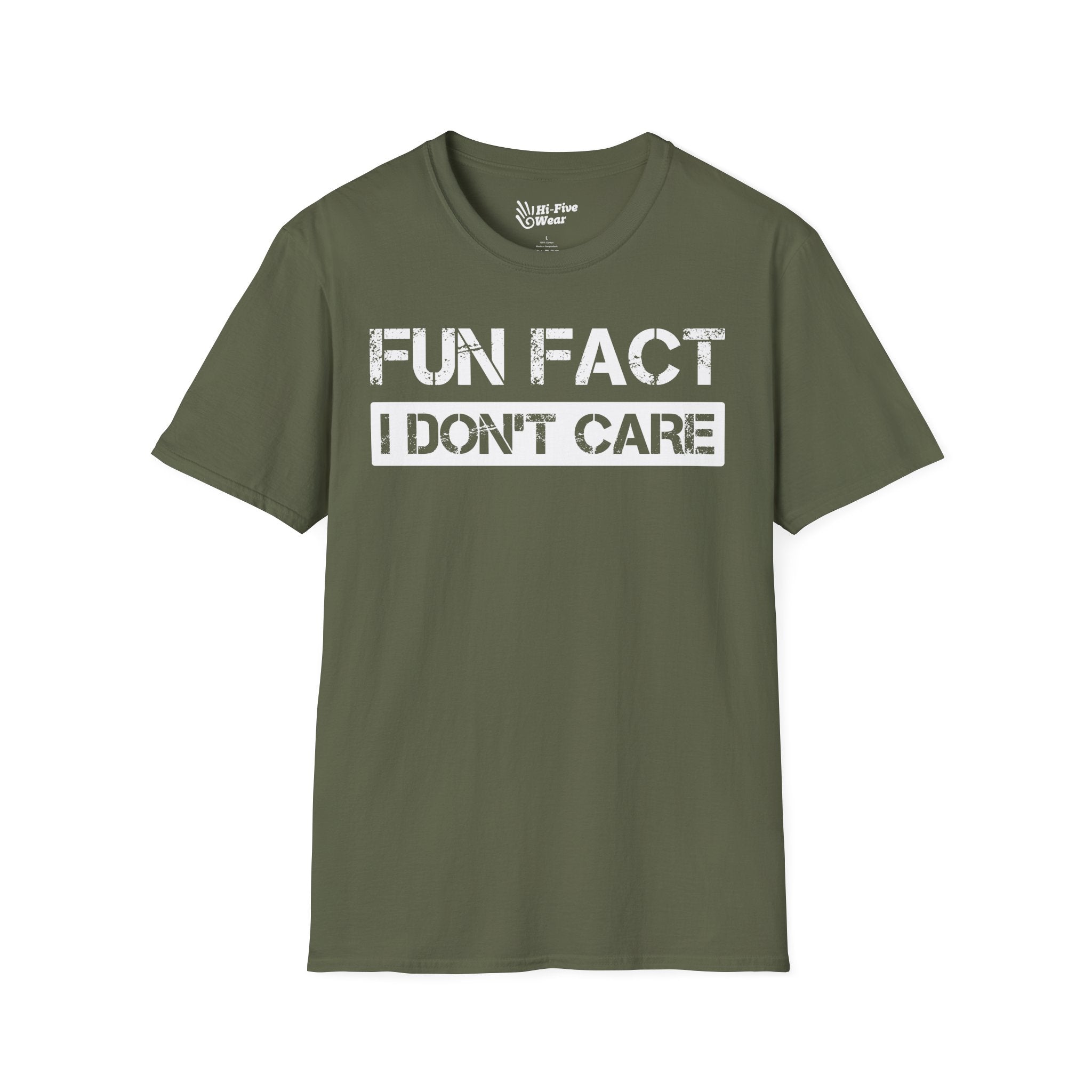 FUN FACT, I Don't Care - Softstyle Tee