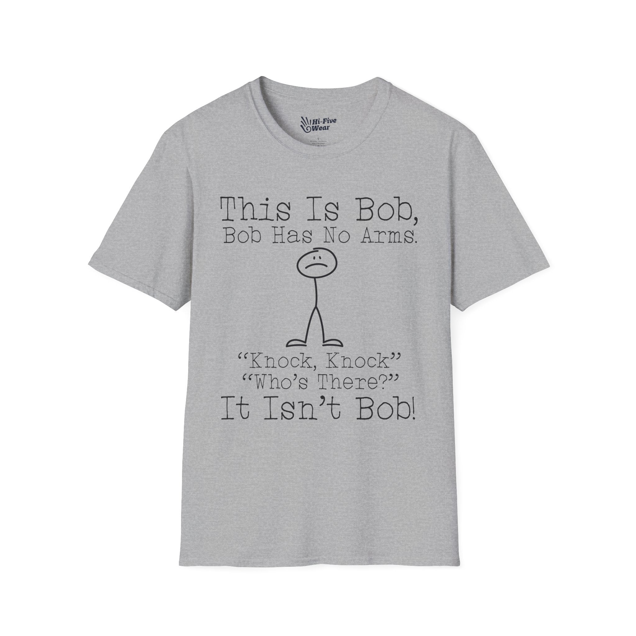 This Is Bob Knock Knock Joke - Unisex Softstyle Tee
