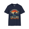 The Mountains Are Calling & I Must Go - Unisex Softstyle Tee