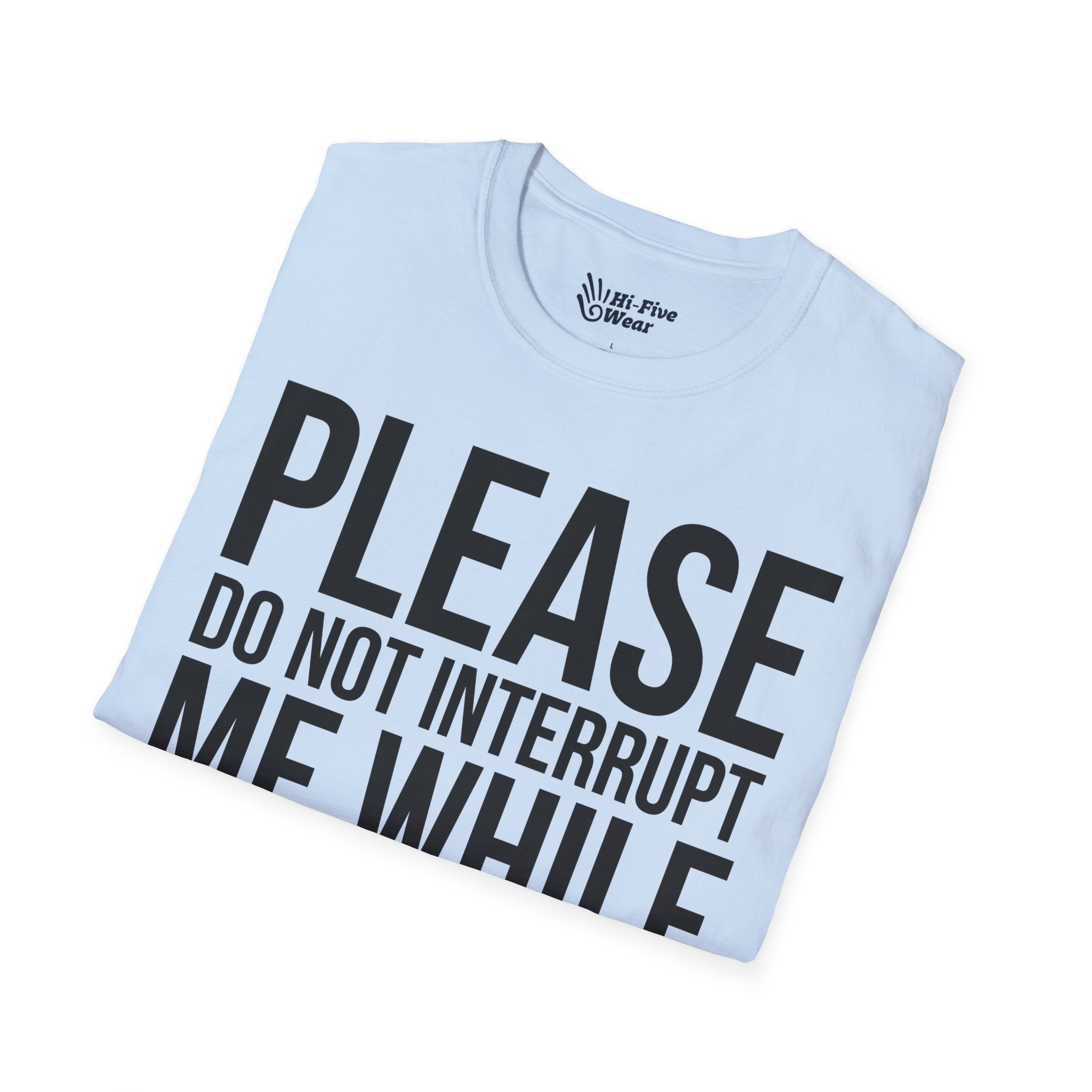Please Don't Interrupt Me While I'm Ignoring You Tee