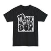 Think Outside The Box - Big & Tall Tee graphic t-shirt with funny saying