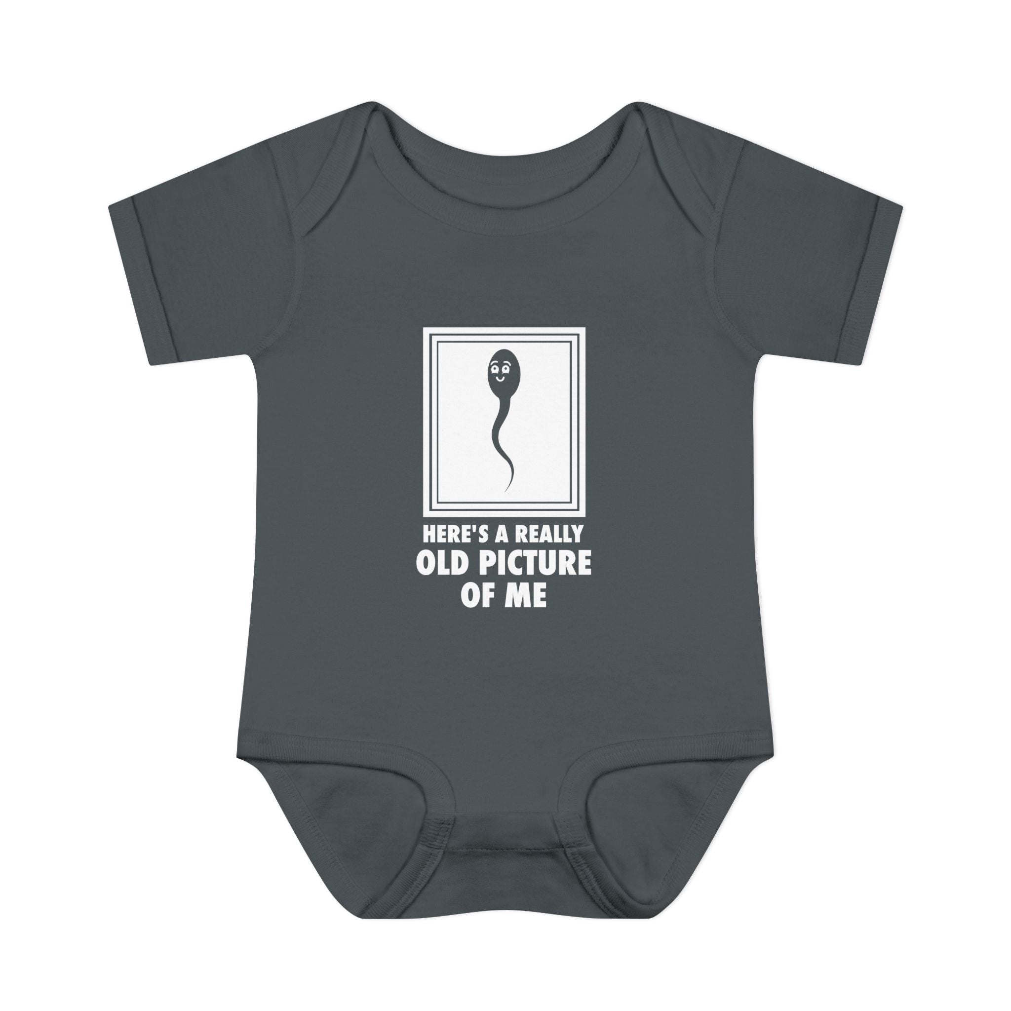 Here Is A Really Young Picture Of Me Baby Onesie