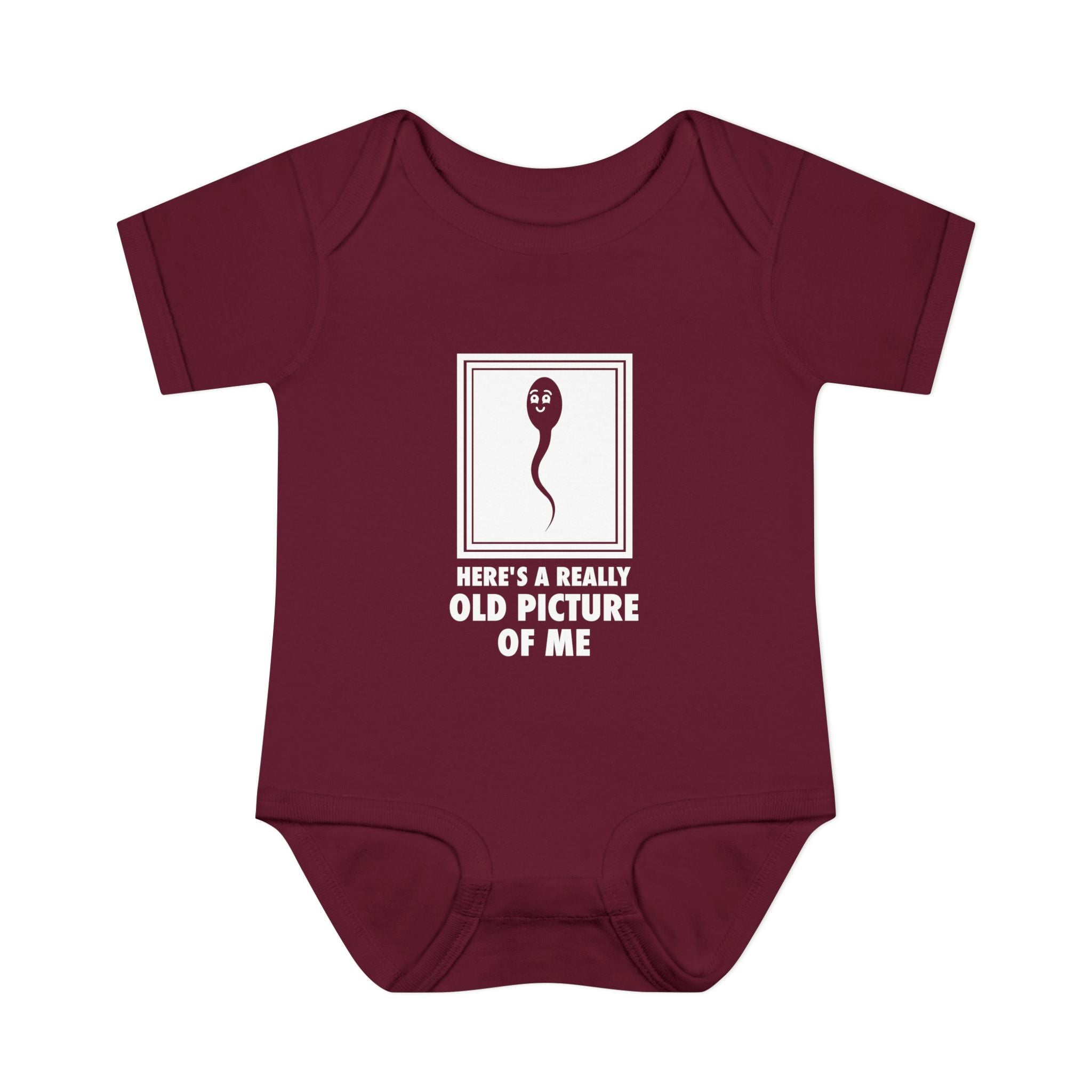 Here Is A Really Young Picture Of Me Baby Onesie